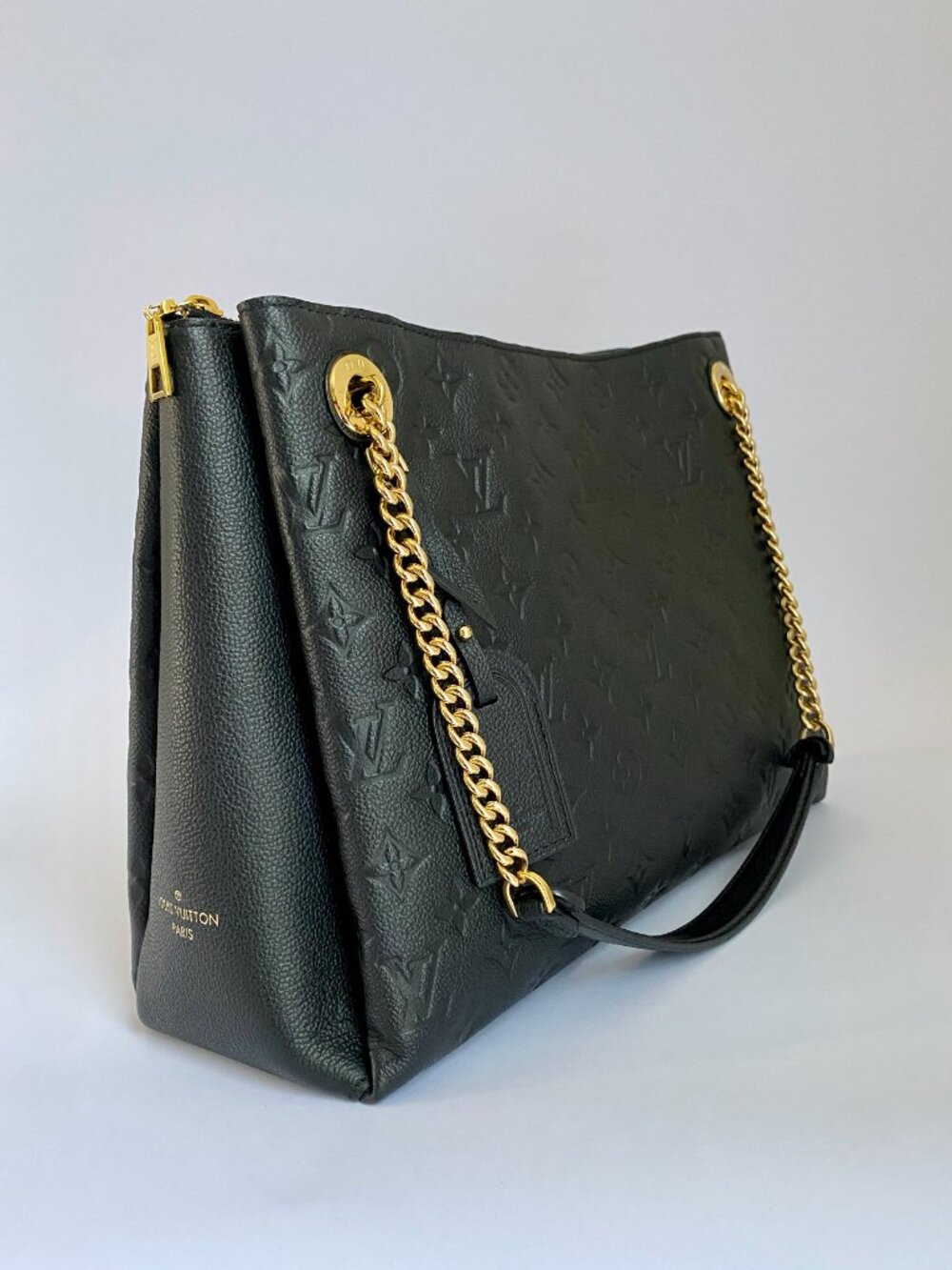 Louis Vuitton Monogram Empreinte Surene MM Black Tote + Box/Receipt - Picture 6 of 16